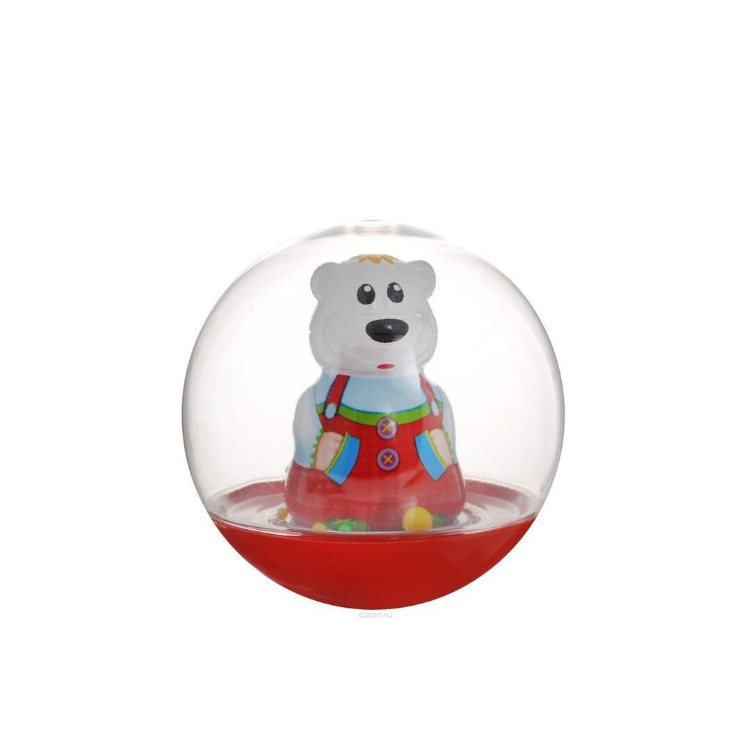 Погремушка Неваляшка Мишка