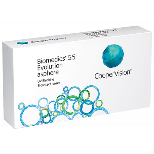 Biomedics 55 линзы на 1 месяц контактные 8.6/-2.50 6 шт.