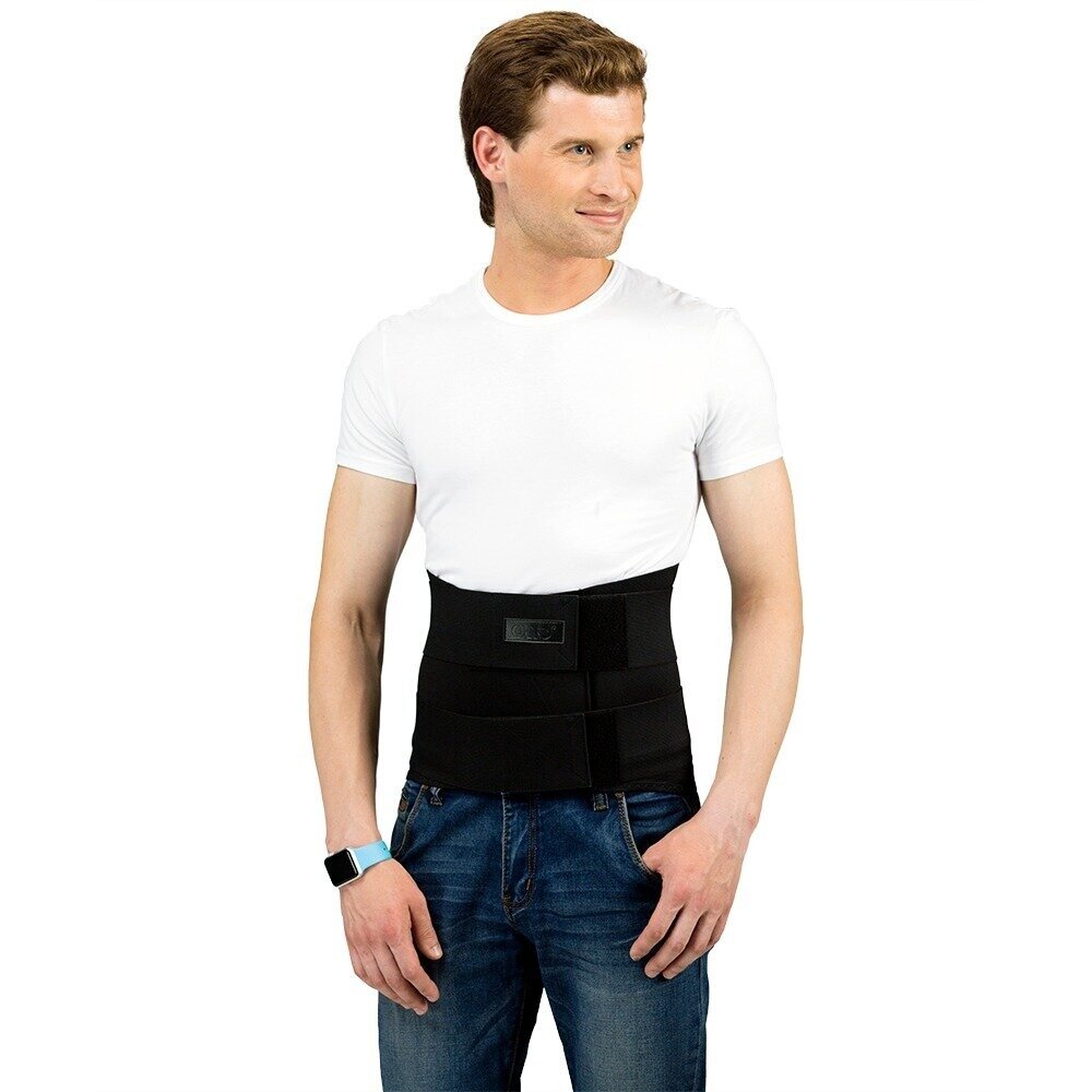 Корсет для пояснично-крестцового отдела Orto КПК-110 черный размер M