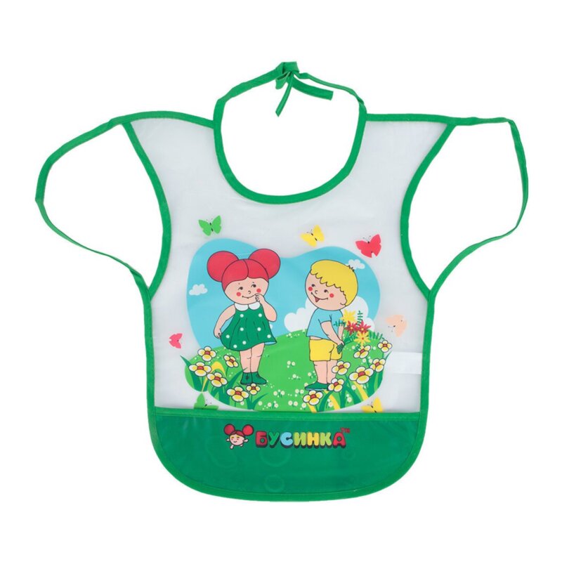 Нагрудник Бусинка 1058 с карманом