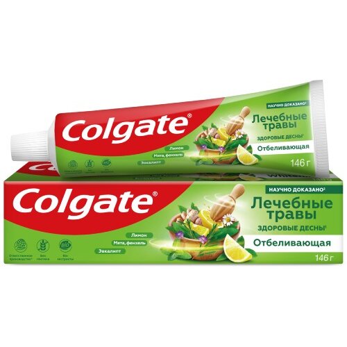 Зубная паста Colgate Лечебные травы отбеливающая 100 мл