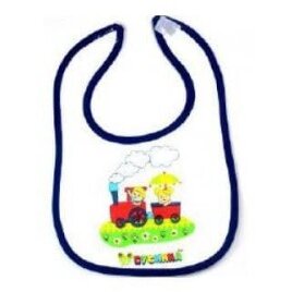 Нагрудник Бусинка 1040 на кнопке 27х20 см