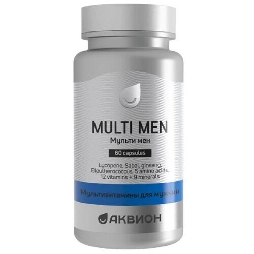 Мультивитамины для мужчин Аквион капсулы 60 шт.