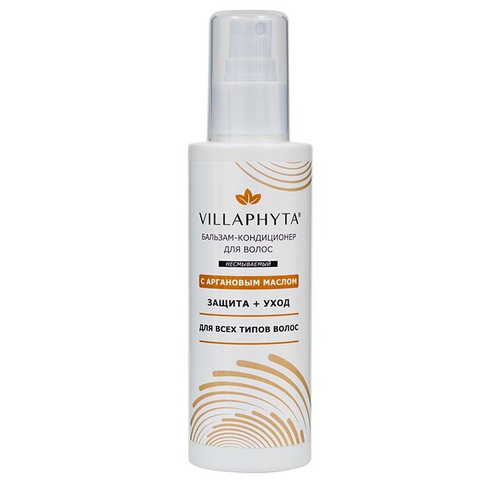 Бальзам-кондиционер для волос Villaphyta несмываемый с аргановым маслом 150 г