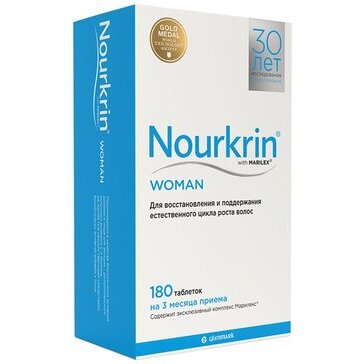 Нуркрин для женщин таблетки 180 шт.