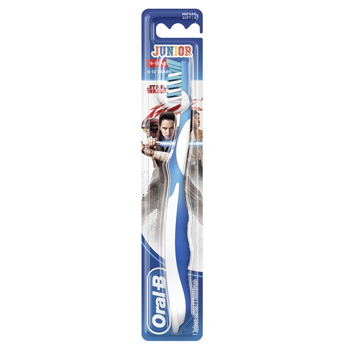 Детская зубная щетка Oral-B Junior 6-12 лет мягкая 1 шт.