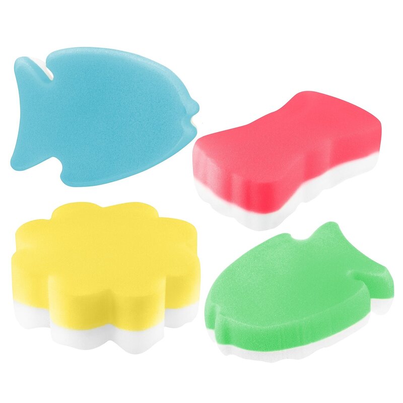 Мочалка Курносики арт.40505 с массажным слоем 1 шт.