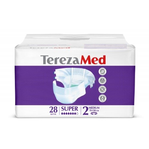 Подгузники для взрослых TerezaMed Super р.M 28 шт.