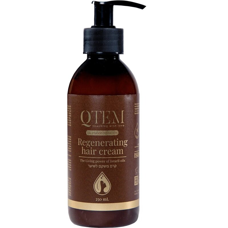 Крем для волос Qtem regenerating hair cream восстанавливающий 250 мл