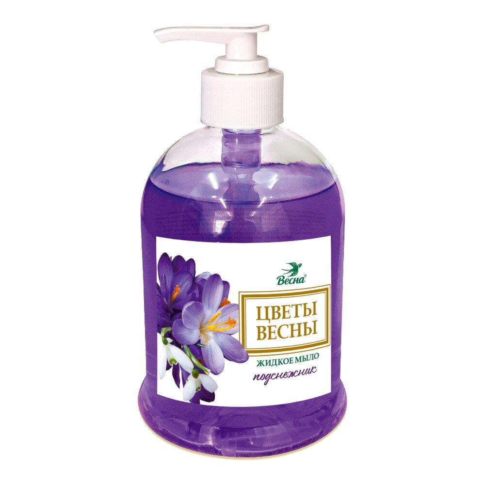 Мыло жидкое Цветы весны Подснежник 500 г