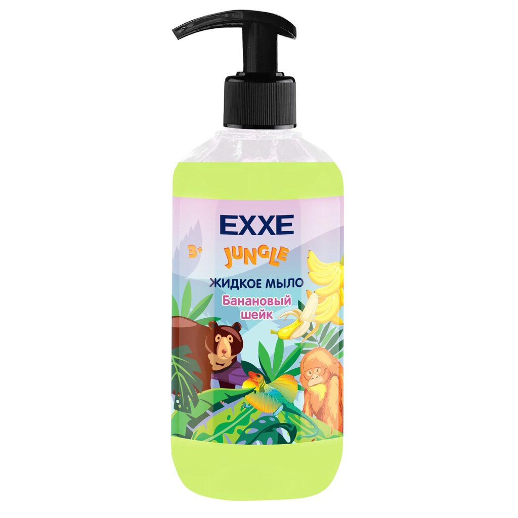 Мыло жидкое Экс (Exxe) Джунгли Банановый шейк детское 500 мл