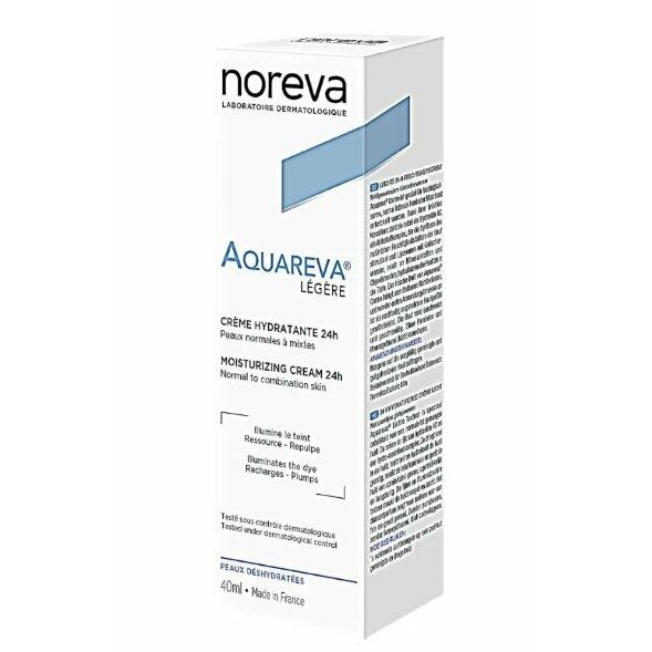 Крем Noreva Aquareva увлажняющий 24 часа легкая текстура 40 мл