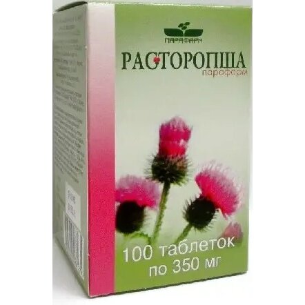 Расторопша-Парафарм таблетки 100 шт.