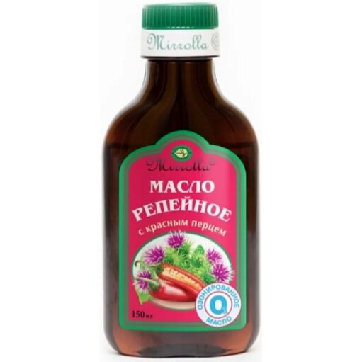 Репейное масло с красным перцем 150 мл