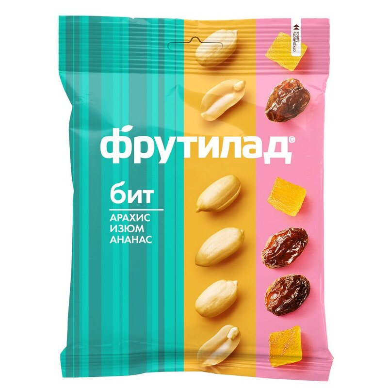 Смесь фруктовая Фрутилад арахис/изюм/ананас БИТ 180 г