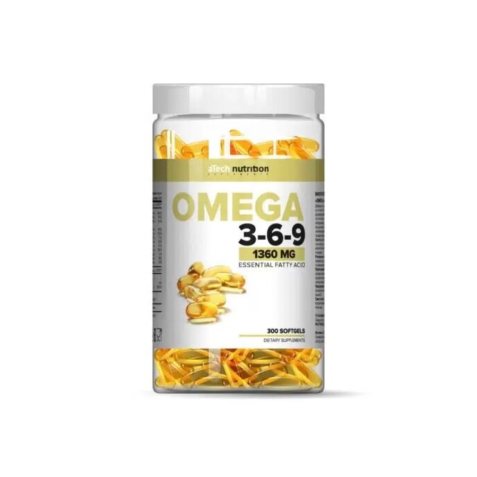 Omega 3-6-9 aTech Nutrition капсулы 300 шт.