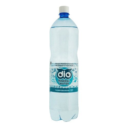 Вода питьевая газированная Dio 1,5 л