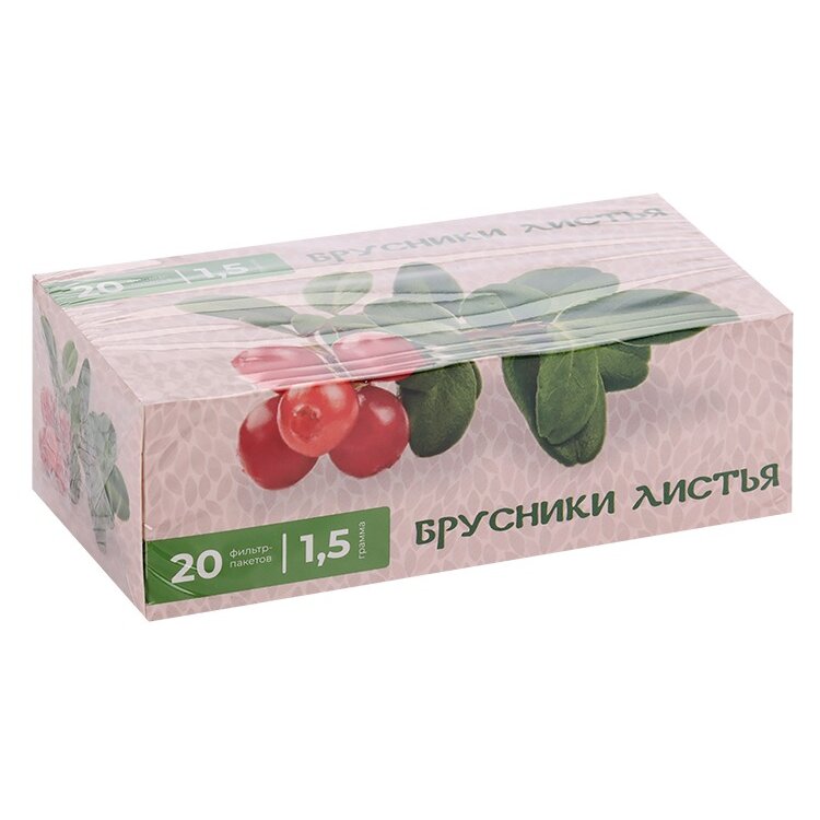 Брусники листья Целебная поляна фильтр-пакеты 1,5 г 20 шт.