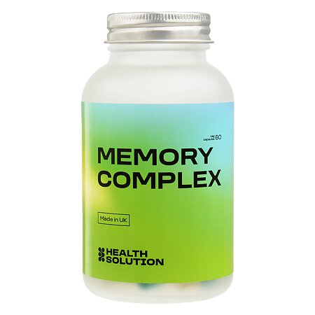 Мемори комплекс витамины для нервной системы и улучшения памяти HLS капсулы 60 шт.