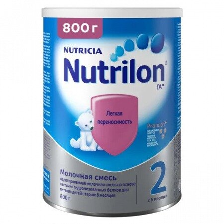 Nutricia Нутрилон 2 ГА Pronutri+ Молочная смесь с 6 мес 800 г 1 шт.