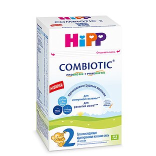 Молочная смесь Hipp-2 Combiotic 350 г