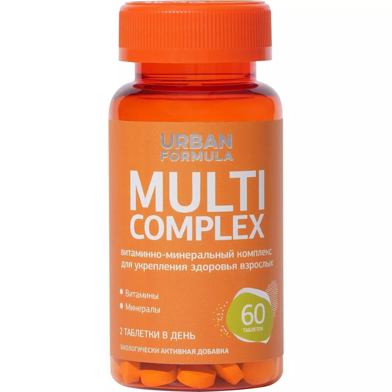 Таблетки Urban Formula Multi Complex 630 мг 60 шт.