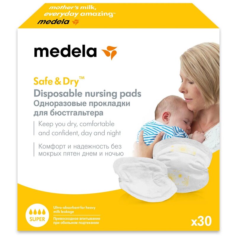 Прокладки для груди Medela 30 шт.