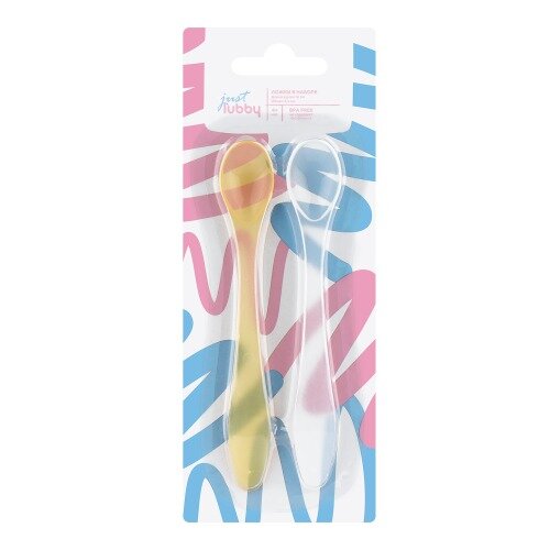 Ложки в наборе Just Лабби (Lubby) длинная ручка от 4 мес, арт.13973/12 2 шт.