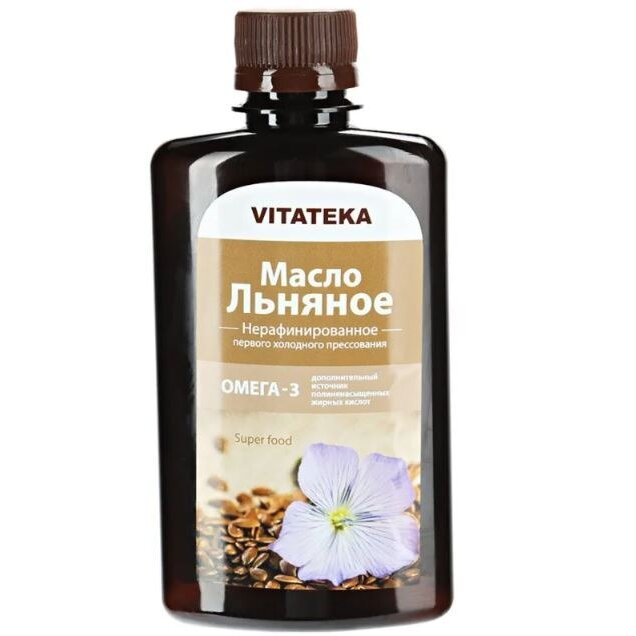 Льняное масло Витатека (Vitateka) 250 мл