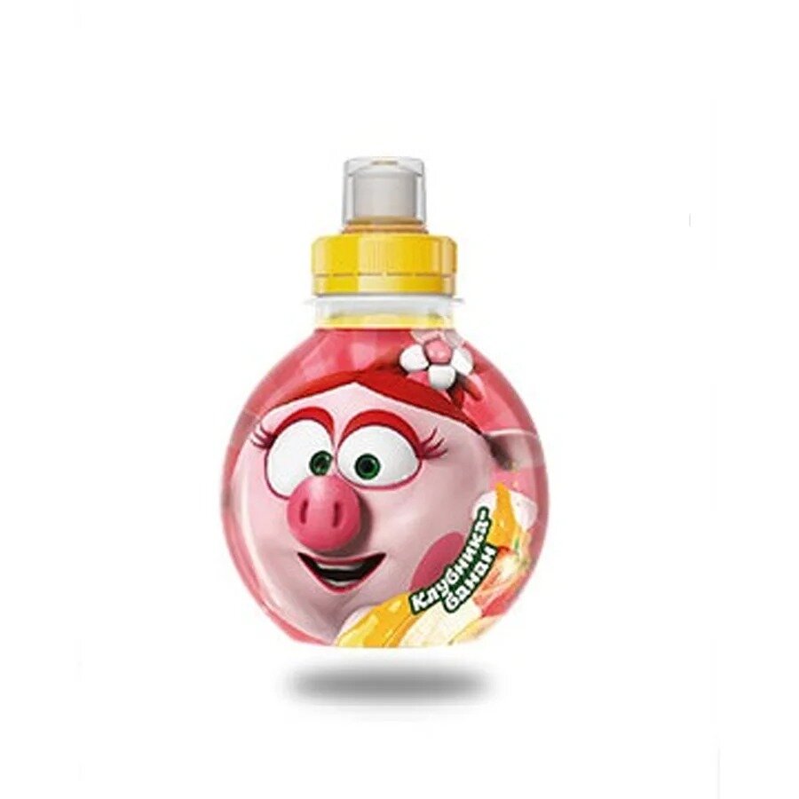 Напиток детский Смешарики негазированный Клубника-Банан 0,35 л