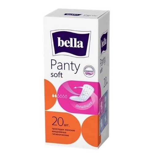 Прокладки ежедневные Bella Panty Soft 20 шт.