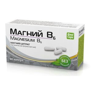 Магний В6 RealCaps капсулы 60 шт.