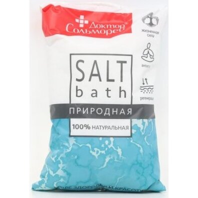 Соль для ванн морская природная 1 кг