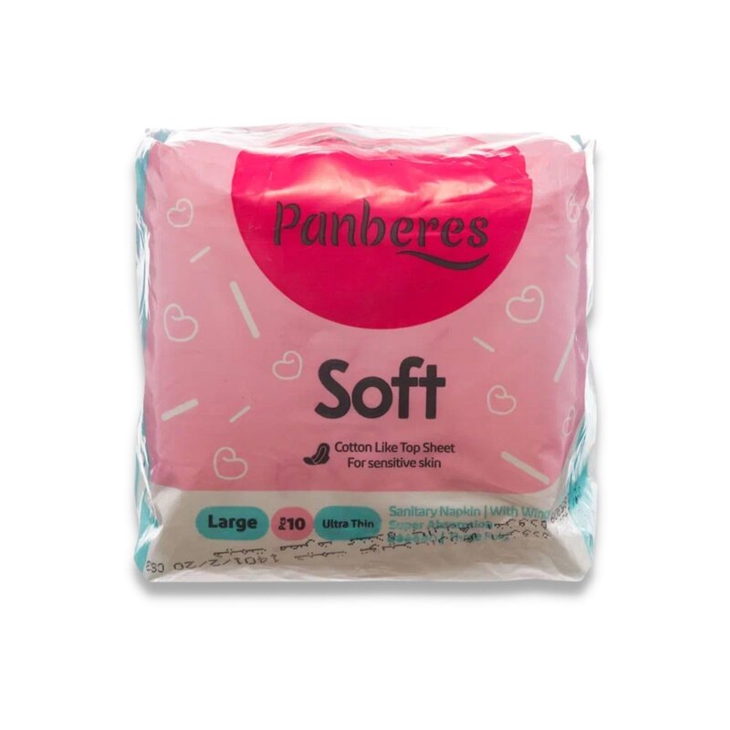 Прокладки Panberes Soft Ultra-Thin L 5 капель 10 шт.