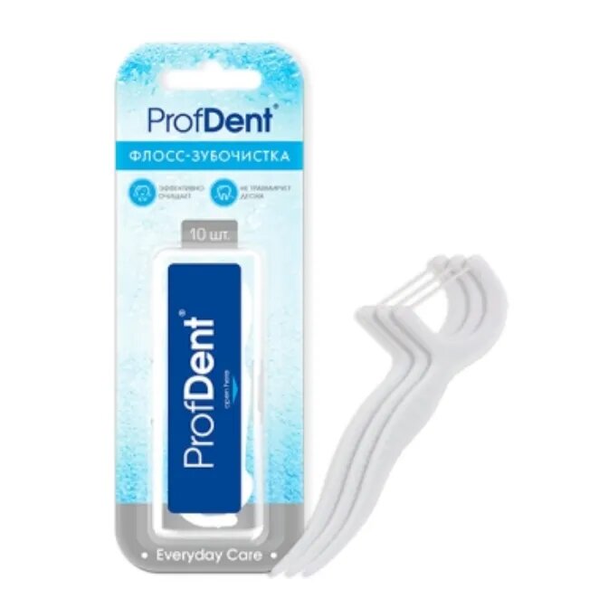 Зубочистка флосс ProfDent 10 шт.