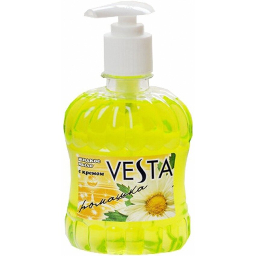 Vesta мыло жидкое дозатор ромашка 315 мл