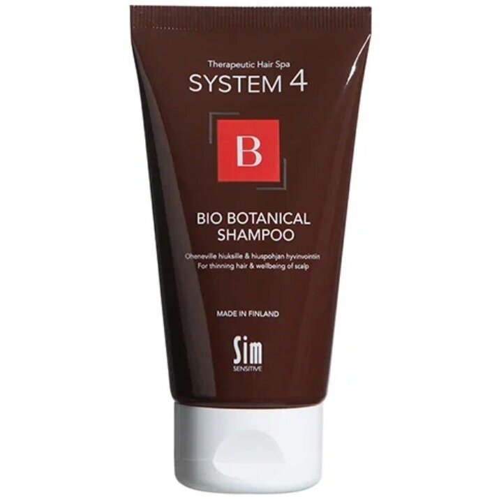 Биоботанический шампунь против выпадения и для стимуляции волос 75 мл System 4 (Система 4)