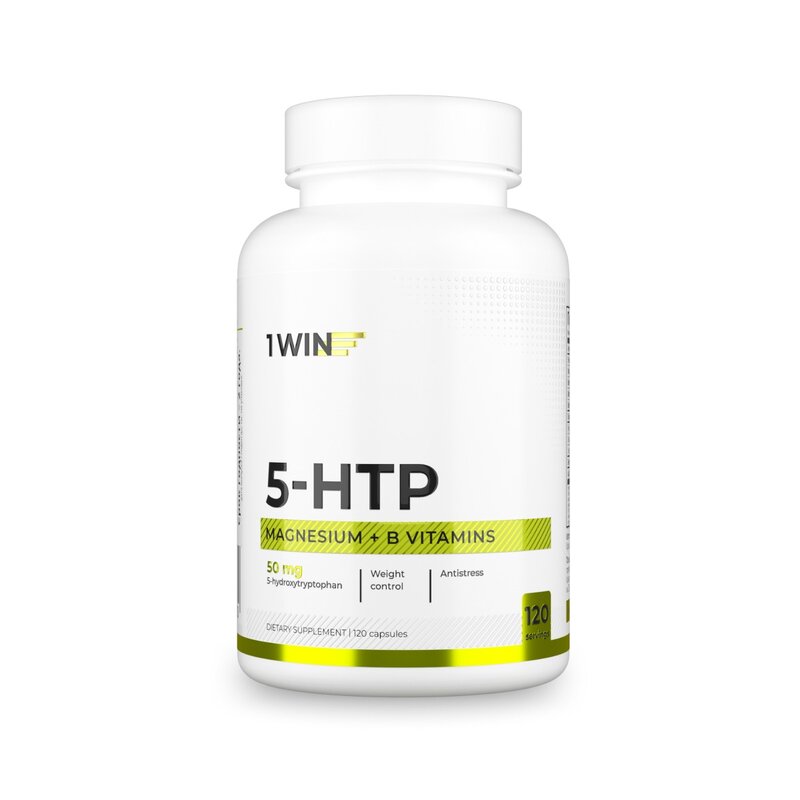 5-HTP 1WIN с магнием и витаминами группы В капсулы 120 шт.