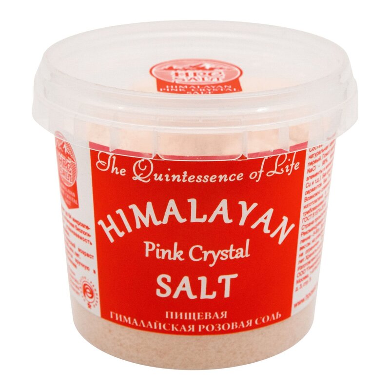 Гималайская соль пищевая мелкая розовая hpc salt 284 г