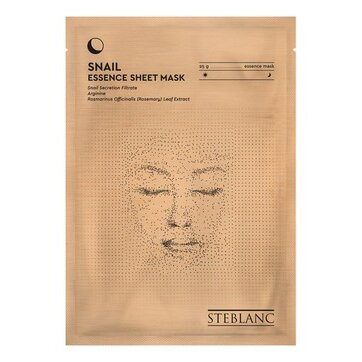 Тканевая маска для лица Steblanc восстанавливающая на основе муцина улитки Essence sheet mask snail