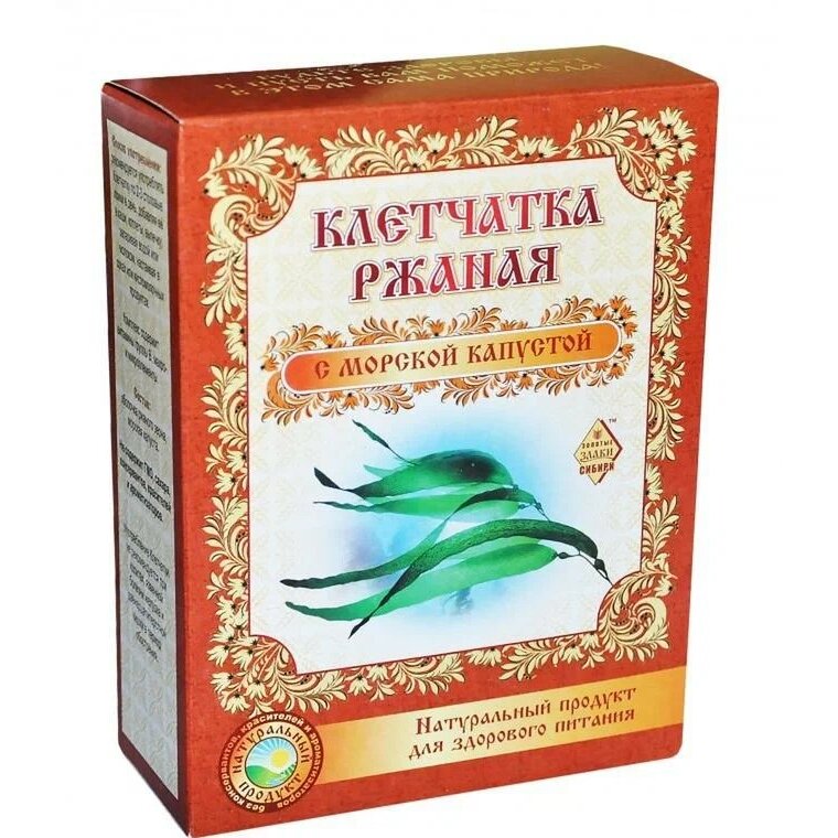 Клетчатка ржаная с морской капустой 150 г