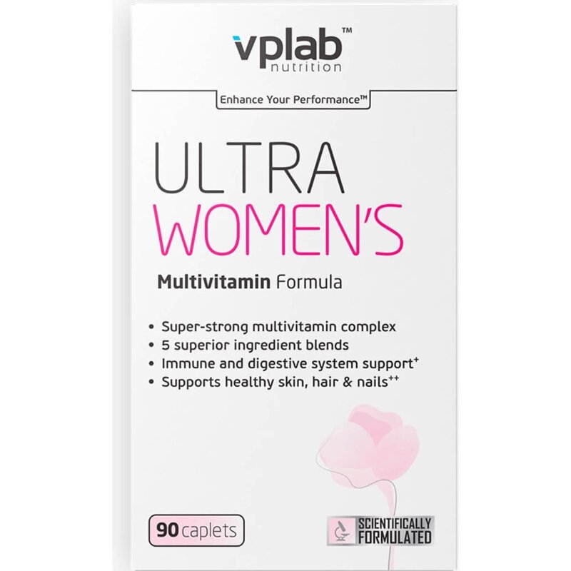 Vplab Ultra Women's Multivitamin Formula Витаминно-минеральный комплекс для женщин капсулы 90 шт.