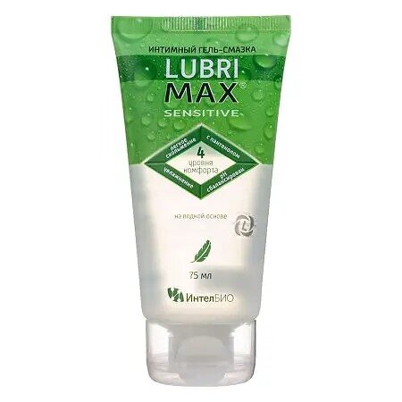 Интимный гель-смазка LubriMax Sensitive 75 мл