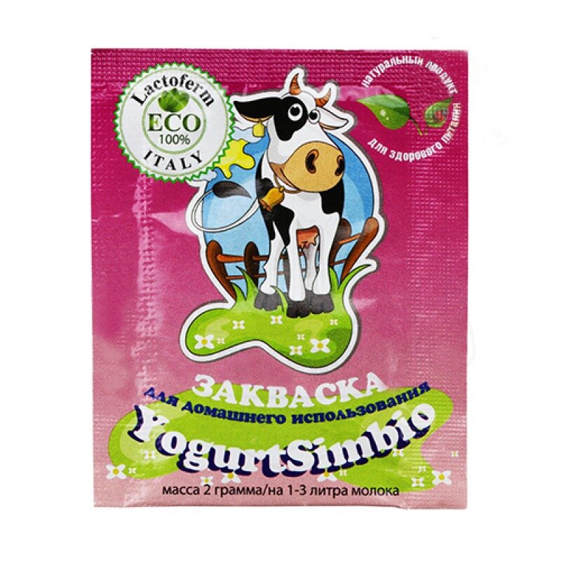 Lactoferm eco закваска yogurtsimbio 1 шт.