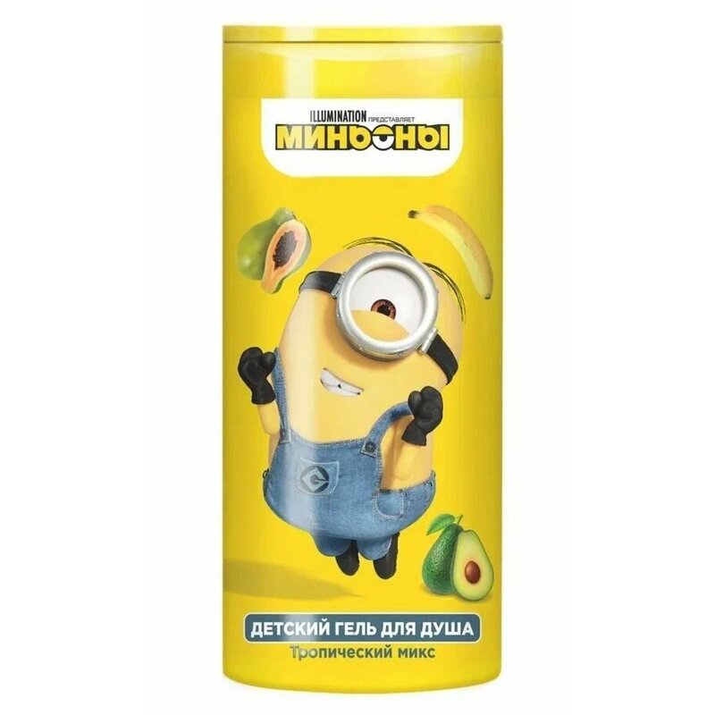 Гель для душа Гадкий Я тропический микс 250 мл