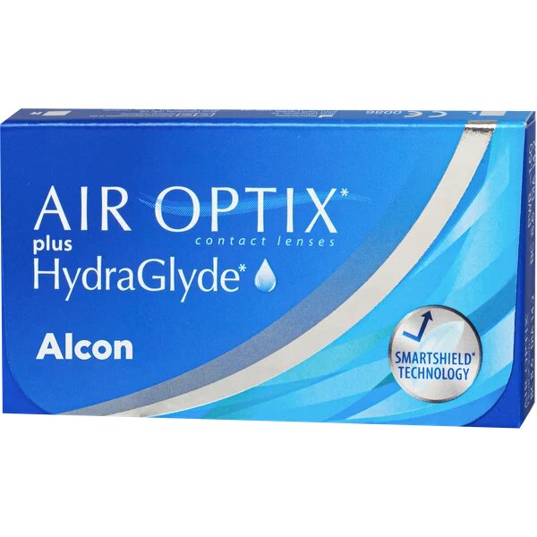 Линзы контактные Alcon/Алкон air optix plus hydraglyde (8.6/-5,75) 3шт