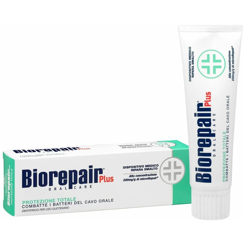 Зубная паста Biorepair Total Protection Plus для комплексной защиты 75 мл