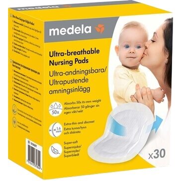 Прокладки для груди Medela ультра дышащие 30 шт.
