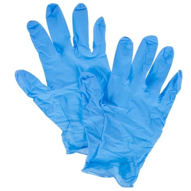 Перчатки нитриловые Sitekmed смотровые нестерильные неопудренные р.L 1 пара