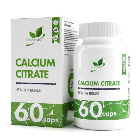 Кальций цитрат NaturalSupp 500 мг 60 шт.